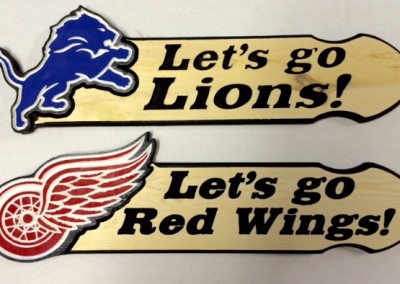 Lions and Red Wings