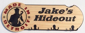 Jakes Hideout Hat and Hoodie